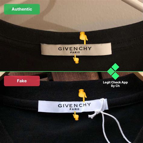 how to tell if a givenchy shirt is real|false givenchy clothing.